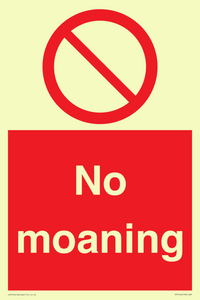 No Moaning